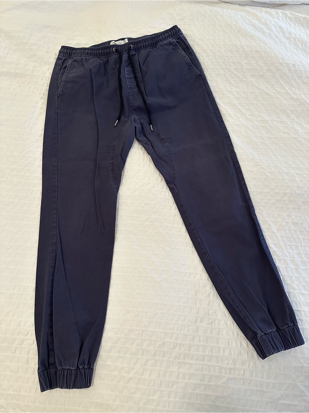 The Rail Men's Navy Drawstring Joggers